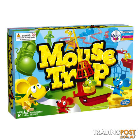 Mouse Trap Classic Board Game - Hasbro Gaming HASC0431 - Tabletop Board Game...