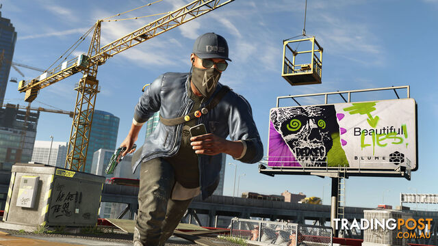 Watch_Dogs 2 [Pre-Owned] (PS4) - Ubisoft - P/O PS4 Software GTIN/EAN/UPC: 3307215966617 - photo 3 of 6