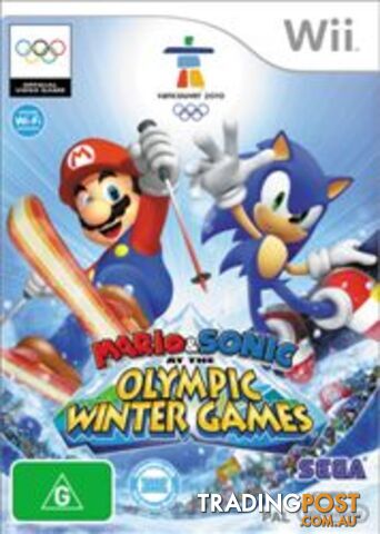 Mario & Sonic at the Olympic Winter Games [Pre-Owned] (Wii) - SEGA - P/O Wii...