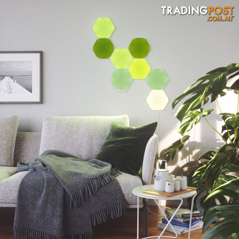 Nanoleaf Shapes Hexagons 5 Panel Starter Kit - Nanoleaf - Merch Decor and Lifestyle GTIN/EAN/UPC: 840102700763 - photo 4 of 10