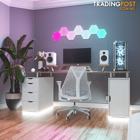 Nanoleaf Shapes Hexagons 5 Panel Starter Kit - Nanoleaf - Merch Decor and Lifestyle GTIN/EAN/UPC: 840102700763 - photo 2 of 10