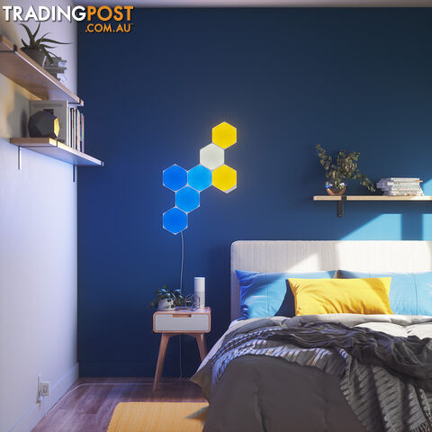 Nanoleaf Shapes Hexagons 5 Panel Starter Kit - Nanoleaf - Merch Decor and Lifestyle GTIN/EAN/UPC: 840102700763 - photo 5 of 10