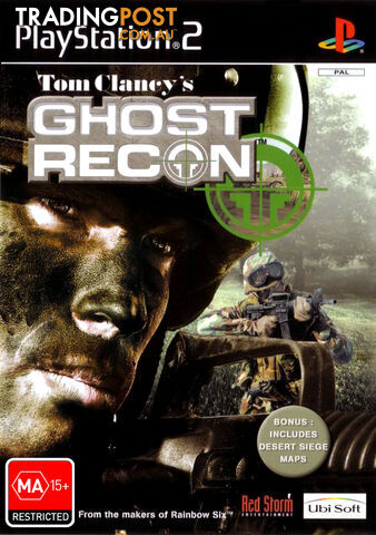 Tom Clancy's Ghost Recon [Pre-Owned] (PS2) - Retro PS2 Software GTIN/EAN/UPC:...