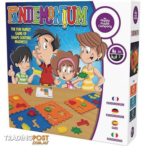 Pandemonium Educational Board Game - The Happy Puzzle Company - Tabletop Board Game GTIN/EAN/UPC: 748079870697