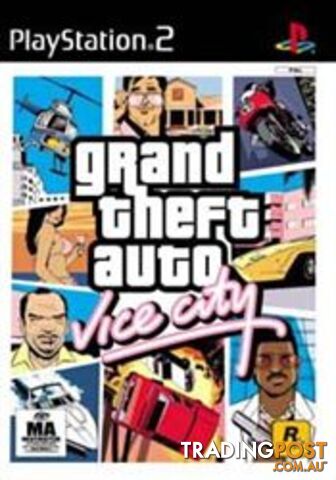 Grand Theft Auto: Vice City [Pre-Owned] (PS2) - Rockstar Games - Retro PS2 Software GTIN/EAN/UPC: 5026555301138