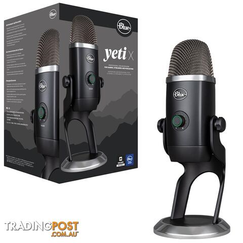 Blue Yeti X Professional USB Microphone - Blue - Streaming GTIN/EAN/UPC: 836213000441