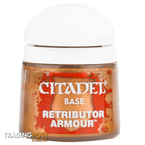 Citadel 12ml Base Paint (Retributor Armour) - Games Workshop - Tabletop Miniatures GTIN/EAN/UPC: 5011921058808