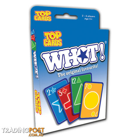 WHOT! Card Game - Winning Moves - Tabletop Card Game GTIN/EAN/UPC: 5053410001742