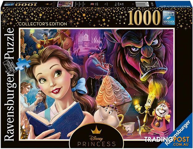 Ravensburger Disney Princess Collectors Edition Belle 1000 Piece Jigsaw Puzzle - Ravensburger - Tabletop Jigsaw Puzzle GTIN/EAN/UPC: 4005556164868