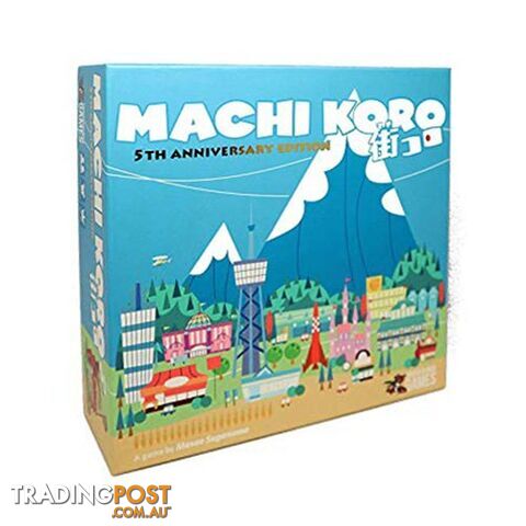 Machi Koro 5th Anniversary Edition Board Game - Pandasaurus Games - Tabletop...