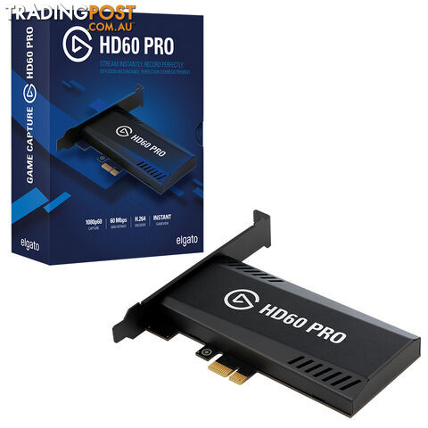 Elgato Game Capture HD60 Pro Capture Card - Elgato Gaming - Streaming GTIN/EAN/UPC: 813180020238