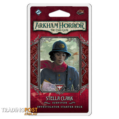 Arkham Horror: The Card Game Stella Clark Investigator Starter Deck - Fantasy Flight Games - Tabletop Card Game GTIN/EAN/UPC: 841333111489