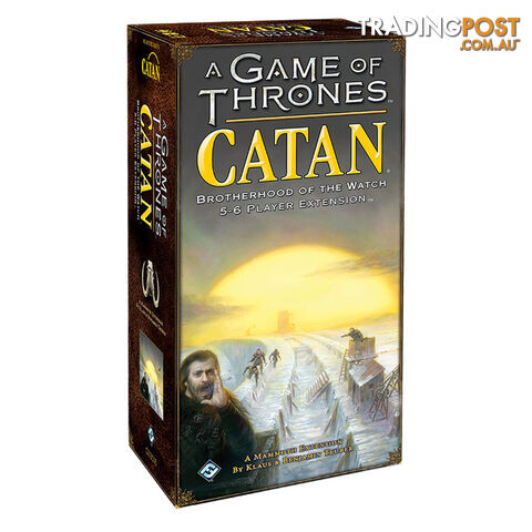 A Game of Thrones Catan: Brotherhood of the Watch 5 - 6 Player Extension Expansion - Mayfair Games - Tabletop Board Game GTIN/EAN/UPC: 841333106836
