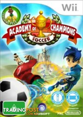 Academy of Champions Soccer [Pre-Owned] (Wii) - Ubisoft - P/O Wii Software GTIN/EAN/UPC: 3307211663381