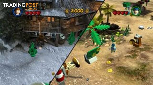 LEGO Indinana Jones 2: The Adventure Continues [Pre-Owned] (PS3) - LucasArts - Retro P/O PS3 Software GTIN/EAN/UPC: 023272008529 - photo 4 of 5