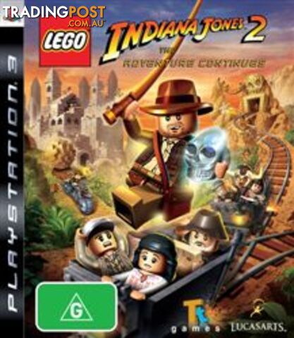 LEGO Indinana Jones 2: The Adventure Continues [Pre-Owned] (PS3) - LucasArts - Retro P/O PS3 Software GTIN/EAN/UPC: 023272008529