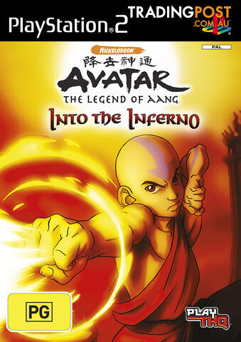Avatar: The Last Airbender: Into The Inferno [Pre-Owned] (PS2) - THQ - Retro PS2 Software GTIN/EAN/UPC: 4005209109253