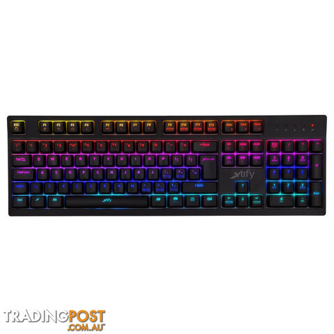 XTRFY K2 Black Mechanical RGB U.K Layout Gaming Keyboard (Red Switch) - Xtrfy Gaming AB - PC Accessory GTIN/EAN/UPC: 7340086907781