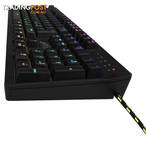 XTRFY K2 Black Mechanical RGB U.K Layout Gaming Keyboard (Red Switch) - Xtrfy Gaming AB - PC Accessory GTIN/EAN/UPC: 7340086907781 - photo 3 of 7