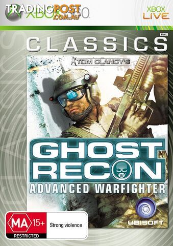 Tom Clancy's Ghost Recon: Advanced Warfighter [Pre-Owned] (Xbox 360) - Ubisoft -...