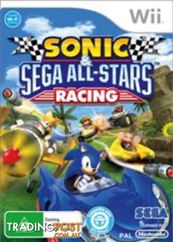 Sonic & SEGA All-Stars Racing [Pre-Owned] (Wii) - SEGA - P/O Wii Software...