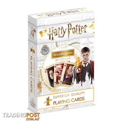 Waddingtons World of Harry Potter Playing Cards - Waddingtons - Tabletop Card Game GTIN/EAN/UPC: 5036905035613