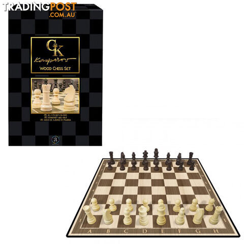 Kasparov Wooden Chess Set - Ambassador Games - Tabletop Board Game GTIN/EAN/UPC: 4897049300309