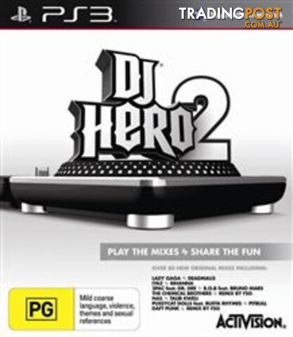 DJ Hero 2 [Pre-Owned] (PS3) - Activision - Retro P/O PS3 Software GTIN/EAN/UPC: 5030917087110