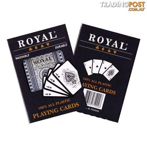 Royal 100% All Plastic Playing Cards Single Deck - Royal - Tabletop Card Game GTIN/EAN/UPC: 4713072310026