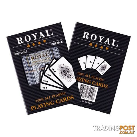 Royal 100% All Plastic Playing Cards Single Deck - Royal - Tabletop Card Game GTIN/EAN/UPC: 4713072310026