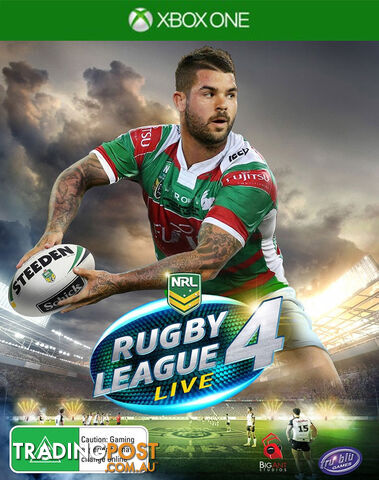 Rugby League Live 4 (Xbox One) - Tru Blu Entertainment XB1NRL4 - Xbox One Software GTIN/EAN/UPC: 9312590111877