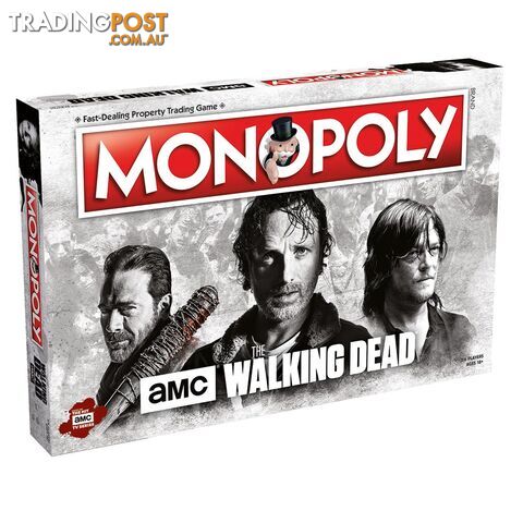 Monopoly: The Walking Dead AMC Edition Board Game - Winning Moves - Tabletop Board Game GTIN/EAN/UPC: 5053410002541