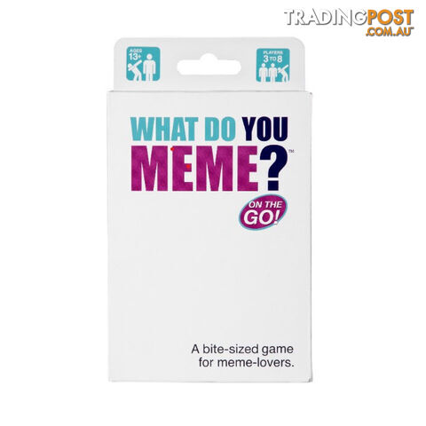 What Do You Meme? On The Go! Card Game - What Do You Meme LLC - Tabletop Card Game GTIN/EAN/UPC: 810816030067