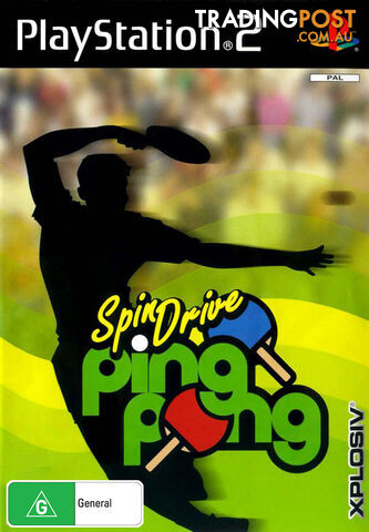 Spin Drive Ping Pong [Pre-Owned] (PS2) - Retro PS2 Software GTIN/EAN/UPC:...