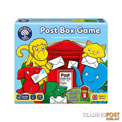 Orchard Toys Post Box Game Educational Game - Orchard Toys - Tabletop Board Game GTIN/EAN/UPC: 5011863101723