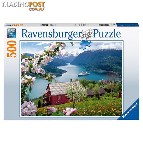 Ravensburger Idillio Scandinavo 500 Piece Jigsaw Puzzle - Ravensburger - Tabletop Jigsaw Puzzle GTIN/EAN/UPC: 4005556150069