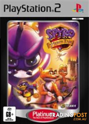 Legend of Spyro: A Hero's Tail [Pre-Owned] (PS2) - Sierra Entertainment - Retro...