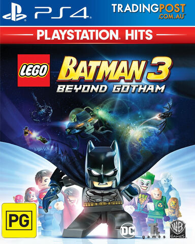 LEGO Batman 3: Beyond Gotham (Playstation Hits) (PS4) - Warner Bros. Interactive Entertainment - PS4 Software GTIN/EAN/UPC: 9325336205679