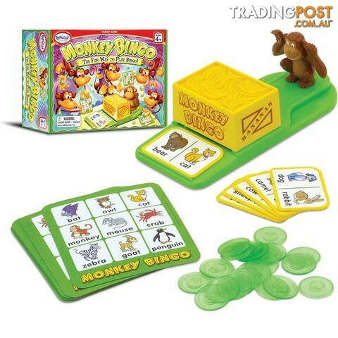Monkey Bingo - Popular Playthings SMA505014 - Toys Games & Puzzles GTIN/EAN/UPC:...