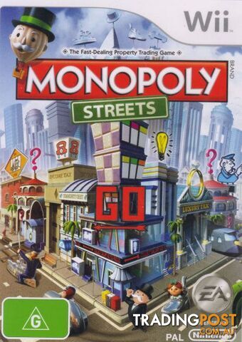 Monopoly Streets [Pre-Owned] (Wii) - Electronic Arts - P/O Wii Software GTIN/EAN/UPC: 5030941092142 - photo 1 of 1