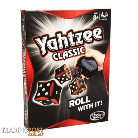 Yahtzee Classic Board Game - Hasbro Gaming NHHYATZEE - Tabletop Board Game...