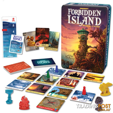 Forbidden Island: Adventure... If You Dare Card Game - Gamewright - Tabletop Card Game GTIN/EAN/UPC: 759751003173