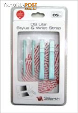 DS Lite Stylus & Wrist Strap Twin Pack - 3rd Earth - DS Accessory GTIN/EAN/UPC: 3499550268010 - photo 3 of 5