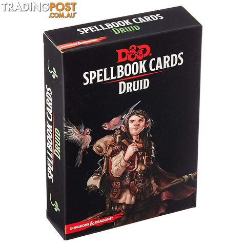 Dungeons & Dragons Spellbook Cards: Druid - Gale Force Nine - Tabletop Role Playing Game GTIN/EAN/UPC: 9780786966554