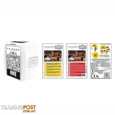 Top Trumps: Friends Quiz - Winning Moves - Tabletop Card Game GTIN/EAN/UPC: 5036905035873 - photo 2 of 2