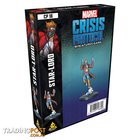 Marvel Crisis Protocol Starlord Character Pack Miniatures Board Game - Atomic Mass Games - Tabletop Miniatures GTIN/EAN/UPC: 841333108809