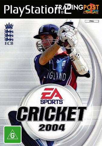 Cricket 2004 [Pre-Owned] (PS2) - Retro PS2 Software GTIN/EAN/UPC: 5030941034241