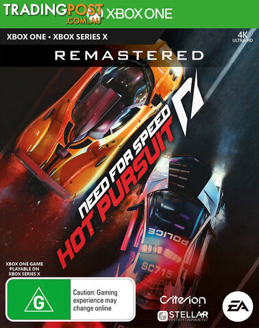 Need for Speed Hot Pursuit Remastered (Xbox Series X, Xbox One) - Electronic Arts - Xbox One Software GTIN/EAN/UPC: 5030947124052