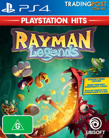 Rayman Legends (PlayStation Hits) (PS4) - Ubisoft - PS4 Software GTIN/EAN/UPC: 3307216076049