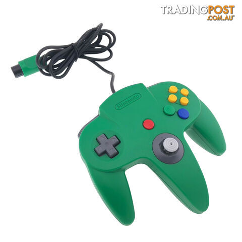 Nintendo 64 Green Controller [Pre-Owned] - Nintendo - Retro N64 Accessory